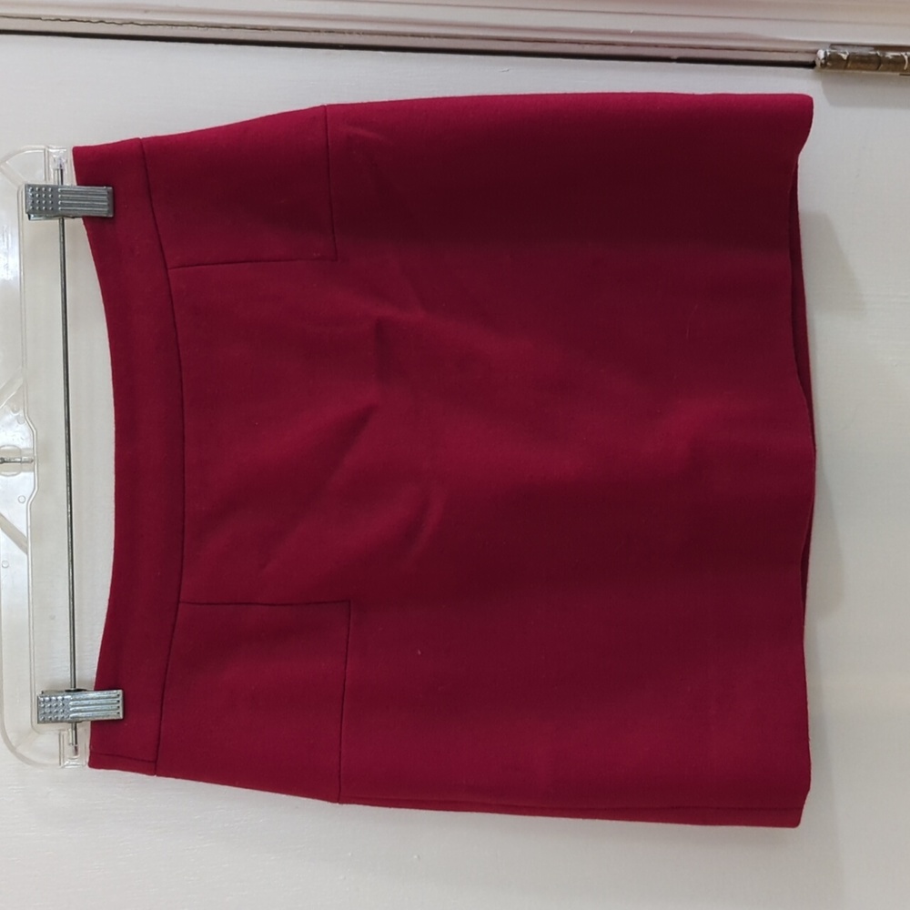 J Crew wool mini skirt